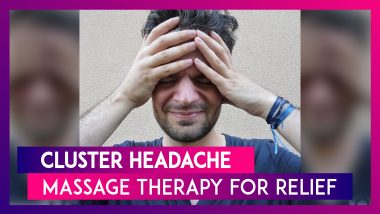 Get Pain Relief From Cluster Headache With Massage Therapy: Cluster Headache Awareness Day 2020