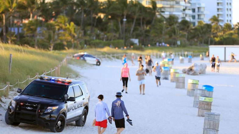 Miami Spring Breakers Not to Heed Social Distancing Call, Beachside Party Goers Say 'If I Get Corona, I Get Corona' (Watch Video)