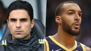 Coronavirus Outbreak: From Arsenal Manager Mikel Arteta to NBA Player Rudy Gobert, Here's A List of Sports Personalities Who've Tested Positive for COVID-19