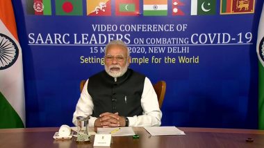 SAARC Video-Meet on Coronavirus: PM Modi Proposes to Set Up COVID-19 Emergency Fund, Says India Will Initially Contribute USD 10 Million