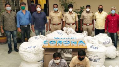 Mumbai Police Arrest 2 Persons For Hoarding 10,000 Bottles of Hand Sanitizers Amid COVID-19 Spread