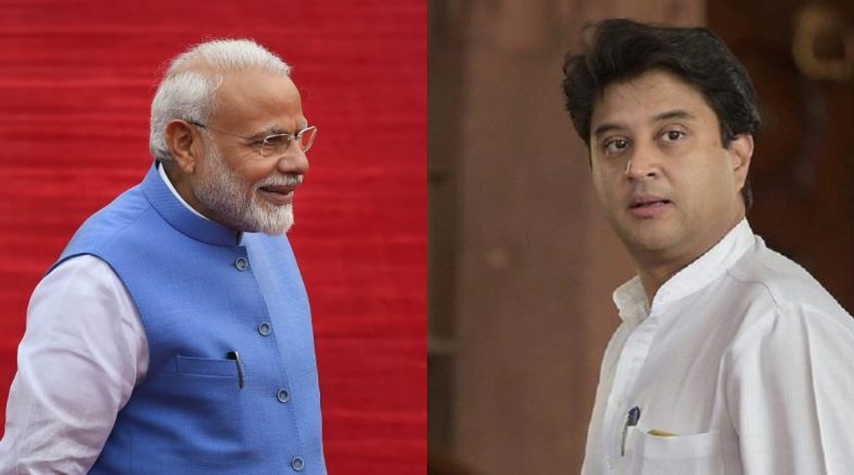 Jyotiraditya Scindia Says 'India's Future Safe in PM Narendra Modi's Hands' After Joining BJP