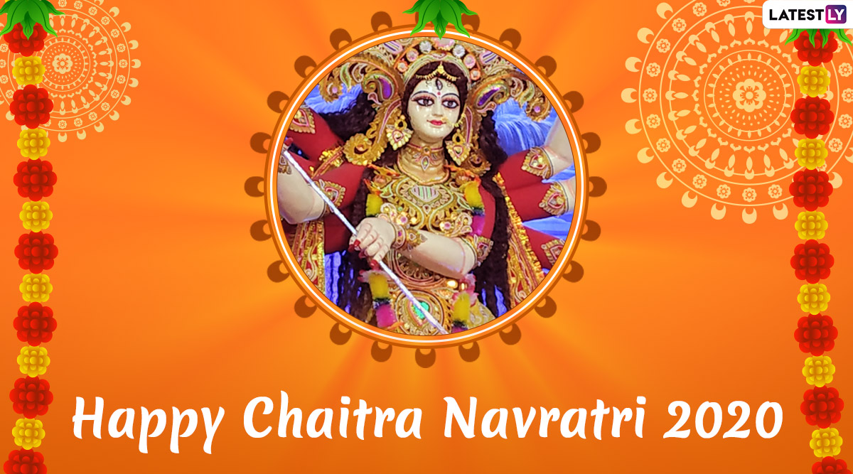 Chaitra Navratri 2020 Images Navdurga Hd Wallpapers For Free Download Online Wish Happy Navaratri With Whatsapp Stickers And Gif Greetings To Celebrate The Festival Of Maa Durga Latestly
