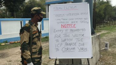 Coronavirus Scare: Joint Retreat Ceremony Between BSF, Border Guards Bangladesh to Take Place Without Visitors