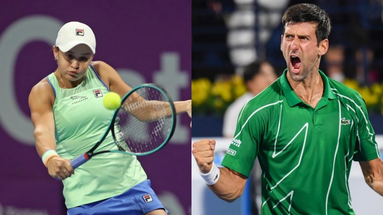 Latest Tennis Rankings 2020: Ashleigh Barty and Novak Djokovic Remain on Top in List