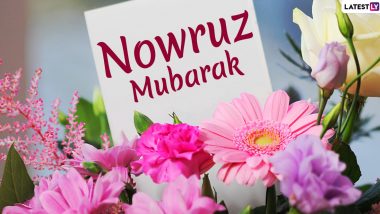 Nowruz 2021 HD Images & Wishes: WhatsApp Stickers, Facebook Greetings, GIF Messages & SMS to Celebrate Iranian New Year