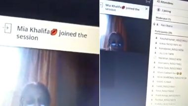 From Mia Khalifa to Osama Bin Laden, Viral Video of Students' Online Attendance Amid Digital Classes Due to Coronavirus is Making Netizens Laugh Out Loud