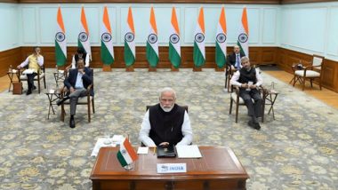 G20 Virtual Summit 2020 on Coronavirus: PM Narendra Modi Calls for 'Open Sharing of Medical Research for Development of Humankind'