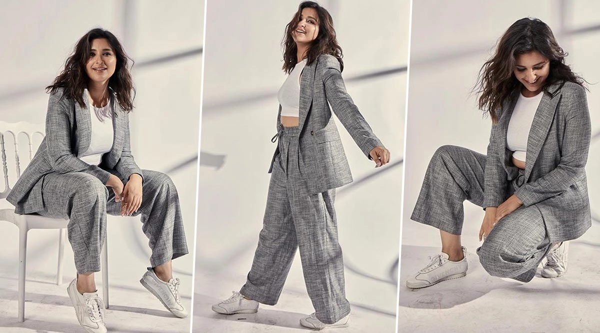 Parineeti Chopra in Topshop for Sandeep Aur Pinky Faraar promotions