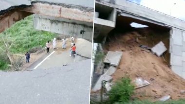 Gurugram Bridge Collapse: Portion Of Pataudi Flyover Collapses, Traffic Affected