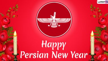 Happy Persian New Year 2020 Wishes: WhatsApp Stickers, Navroz Mubarak Images, Facebook GIF Greetings, SMS and Messages to Send on Nowruz