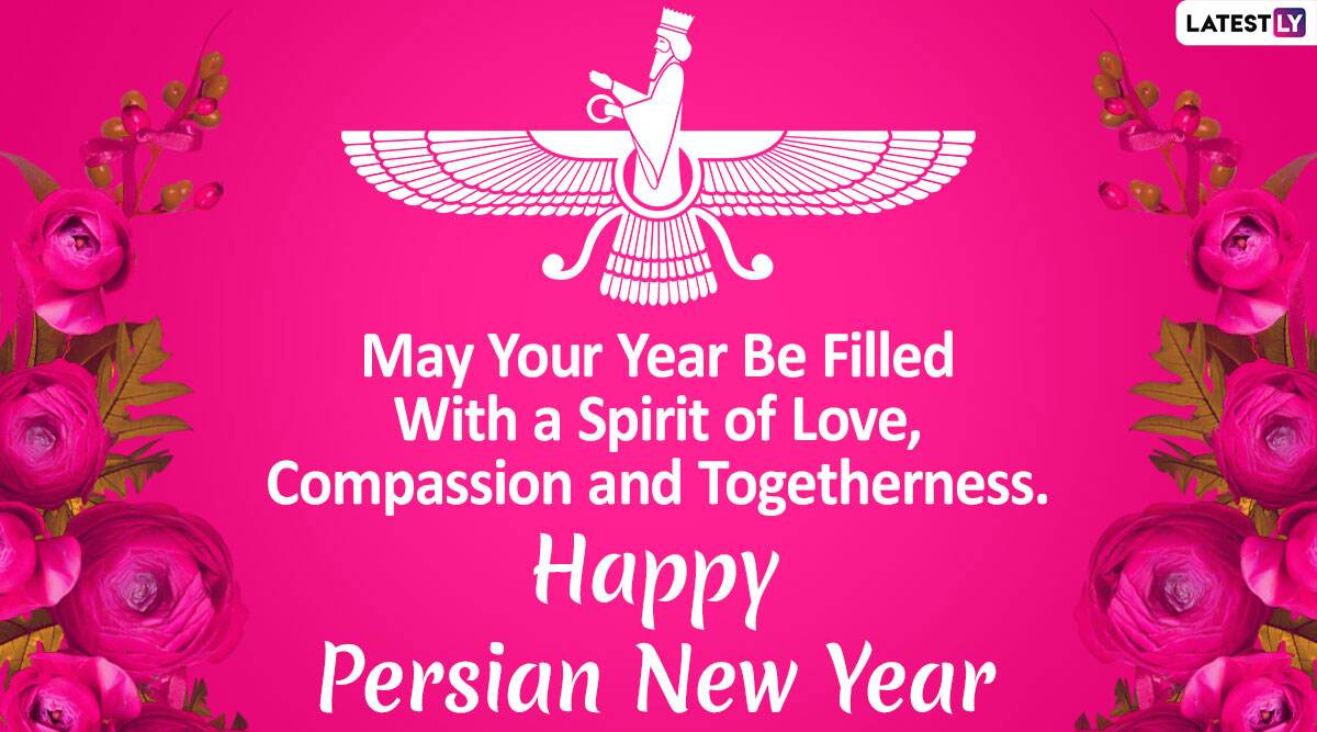 Happy Persian New Year 2020 Wishes WhatsApp Stickers, Navroz Mubarak