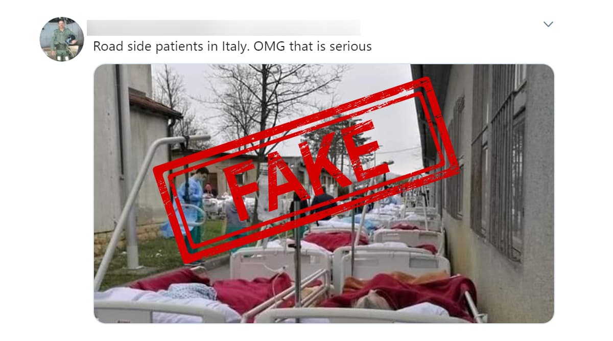 Fact Check: Coronavirus Patients in Italy Lying on Hospital Beds and Treated Roadside? Know Truth Behind Photos From Earthquake in Croatia Fact Check: Coronavirus Patients in Italy Lying on Hospital Beds and Treated Roadside? Know Truth Behind Photos From Earthquake in Croatia