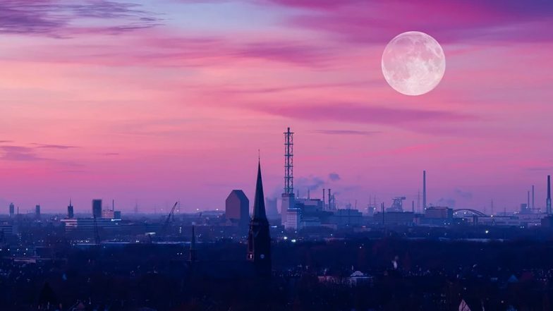 Super Pink Moon 2020 Date and Time: Know Everything About April's Full Moon, The Brightest One of This Year