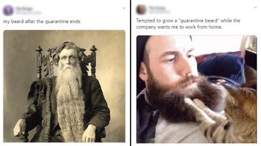 Quarantine Beard Funny Memes: People Share Pictures of Growing or Shaving  Off Their Facial Hair Amid the Coronavirus Social Distancing | 👍 LatestLY