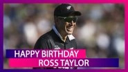 Happy Birthday Ross Taylor: Things To Know About New Zealand Batsman
