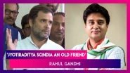Rahul Gandhi: Jyotiraditya Scindia Forgot Ideology As He Was Worried About His Political Future