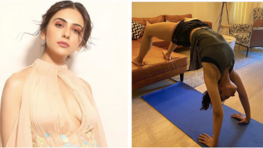 Ketrna Kef Yoga Sex - After Katrina Kaif, Rakul Preet Singh Shares Home Workout Hacks ...