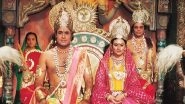 Arun Govil, Lord Ram In DD National&rsquo;s Ramayan Watches the Show with Family (View Pic)