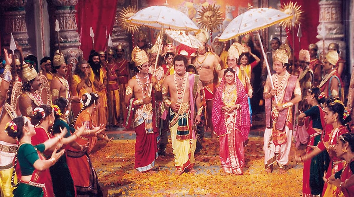 ram- sita jodi of ramayan serial