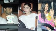 Alia Bhatt, Ranbir Kapoor, Katrina Kaif Arrive To Celebrate at Aarti Shetty's Holi 2020 Bash (View Pics)
