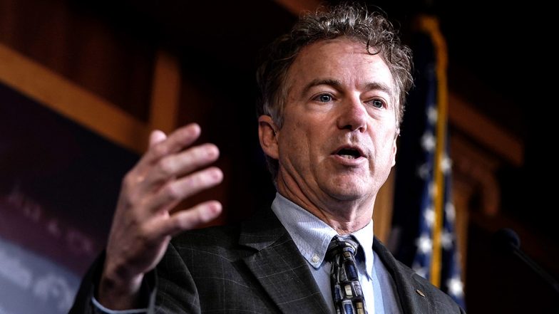 YouTube Suspends US Senator Rand Paul's Account For a Week Over COVID-19 Misinformation