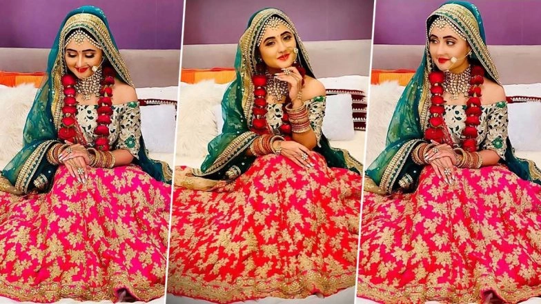 Naagin 4: Rashami Desai Looks Resplendent in Her Bridal Look For The Show (View Pics)