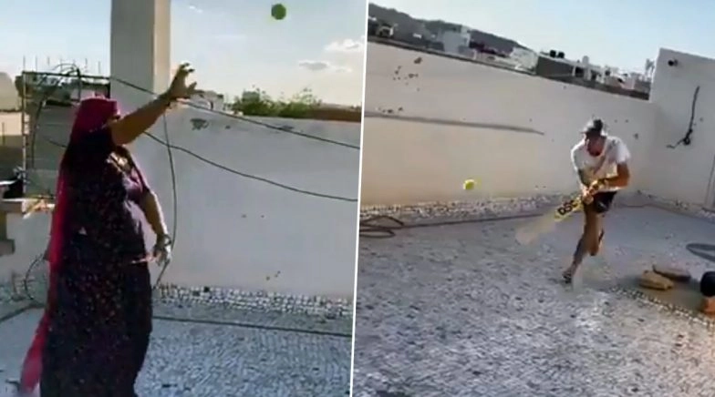 Ravi Bishnoi, Kings XI Punjab Bowler, Plays Cricket With Mother Indoors Amid COVID-19 Lockdown