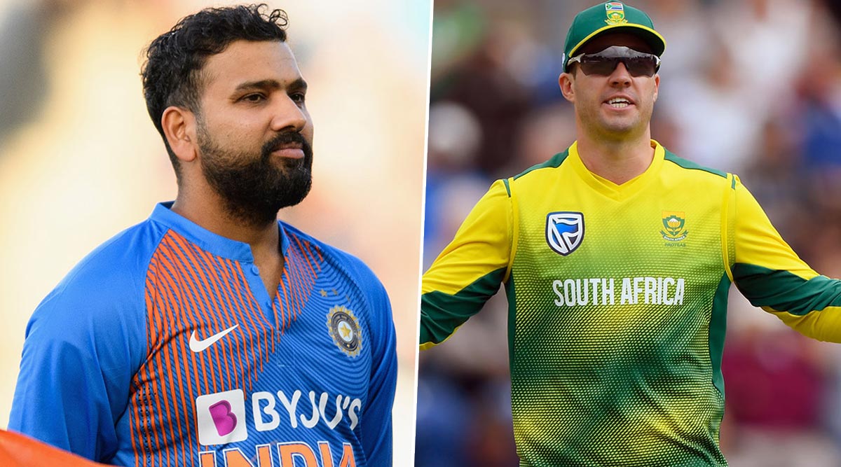 Rohit Sharma Sledges Me All the Time, Says AB de Villiers During Live Chat Session on Instagram 🏏 LatestLY image
