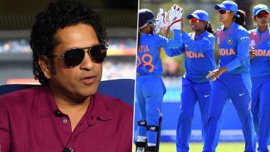 Sachin Tendulkar’s Advises Team India Ahead of ICC Women’s T20 World Cup 2020 Final Against Australia, Says ‘Just Be in the Moment’