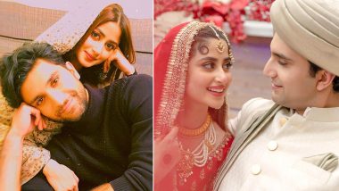 Sridevi’s Mom Co-Star Sajal Aly Ties the Knot with Fellow Pakistani Actor Ahad Raza Mir (View Pics)