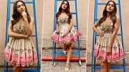 Oo La La! Sara Ali Khan Is Boho Chic in a Riot of Neon Pink, Tulle, Ruffles, Glass Beads, Ghungroos and Silk!