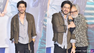 'Producer' Shah Rukh Khan Charms Everyone With His Stylish Presence at Sanjay Mishra's Kaamyaab Premiere (View Pics)