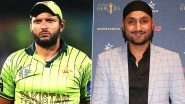 Harbhajan Singh Slams Shahid Afridi for His Recent Comments on Kashmir, Says Have No Relationship With Him From Now On