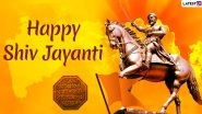 Shiv Jayanti 2020 Wishes: WhatsApp Stickers, Facebook Greetings, Images and Messages to Celebrate Chhatrapati Shivaji Maharaj's Birth Anniversary