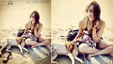Shraddha Kapoor Hits The Beach in a Sultry Bikini, Accompanied By Her Four-Legged Friend! (View Pic)