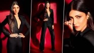 Shruti Haasan Redefines Bold, Black and Beautiful With a Blazer Jumpsuit!
