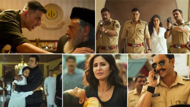 Sooryavanshi Trailer: Akshay Kumar Teams Up With Singham and Simmba To Save The City (Watch Video)