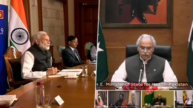 Pakistan Rakes Up Kashmir Issue at SAARC Video Conference on COVID-19, Says India Must Lift All Lockdown From J&K In View of Health Emergency