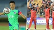 RCB Welcomes Sunil Chhetri in Style After the Legendary Footballer Reveals He Would Like to Play for Virat Kohli-Led Side in IPL