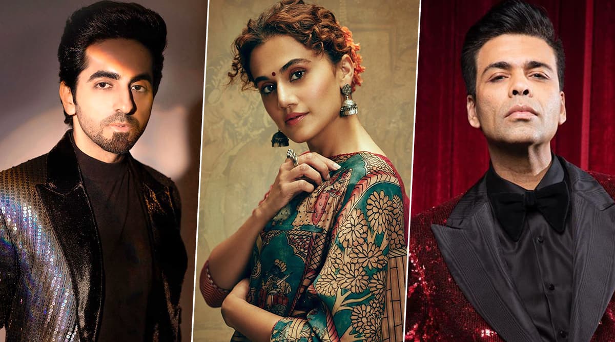 COVID-19 Outbreak: Ayushmann Khurrana, Taapsee Pannu, Karan Johar and Others Extend Their Support to Daily Wage Workers (Read Tweets) COVID-19 Outbreak: Ayushmann Khurrana, Taapsee Pannu, Karan Johar and Others Extend Their Support to Daily Wage Workers (Read Tweets)