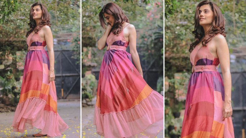 Taapsee Pannu Is Embracing All the Spring Hues With This Happy Dress That We Want for Us Too!