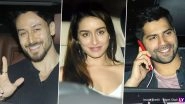Baaghi 3 Special Screening: Varun Dhawan, Tara Sutaria Step Out To Cheer for Tiger Shroff-Shraddha Kapoor's Action Film (See Pics)