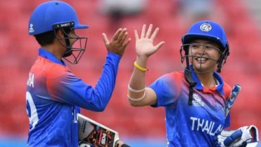 ICC Women's T20 World Cup 2020: Thailand Batters Shine in Washed-Out Final Game