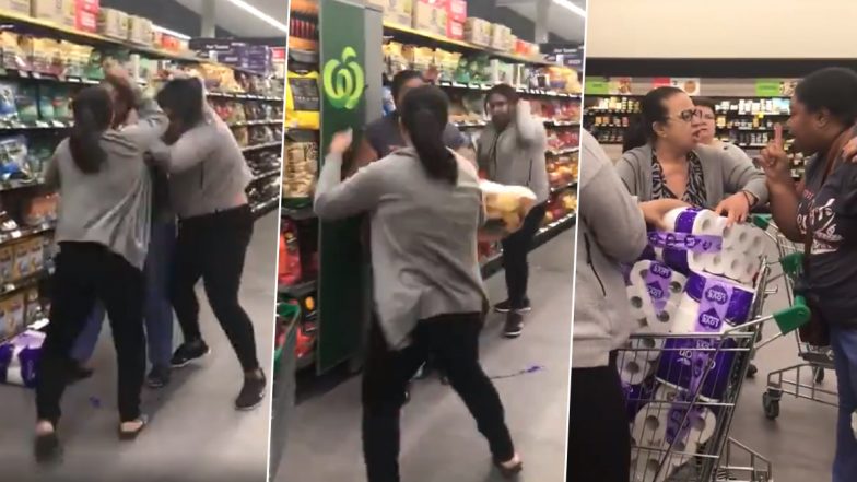 Coronavirus Scare: Australian Shoppers Have Serious Fights Over Buying Toiler Paper, Watch Videos of #ToiletPaperPanic