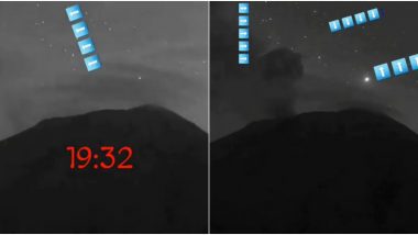 Alien Base in Mexico? Video Captures UFOs Apparently Entering and Exiting From a Volcanic Mountain Popocatépetl