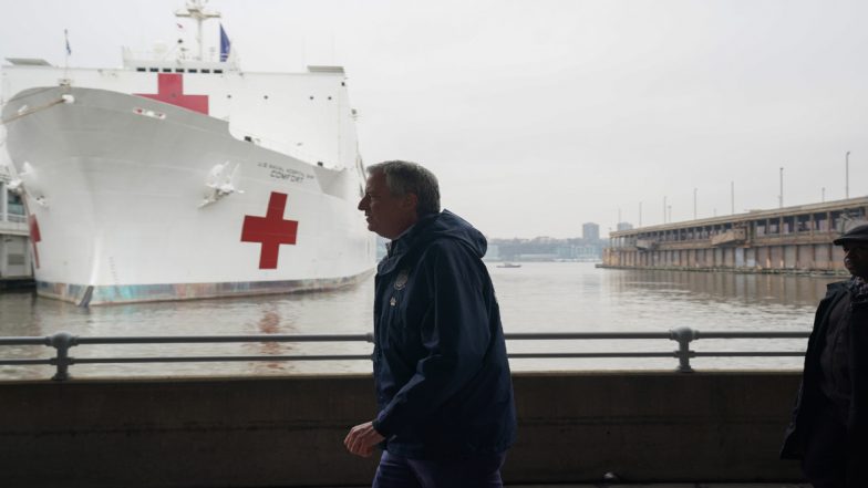 Coronavirus Patients Mistakenly Transferred to 'COVID-19 Free' Hospital Ship USNS Comfort Meant for Trauma Patients in New York