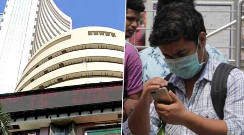 Indian Markets Crash, Sensex Tanks 2,700 Points, Nifty Breaches 8K Mark as India Goes into Lockdown