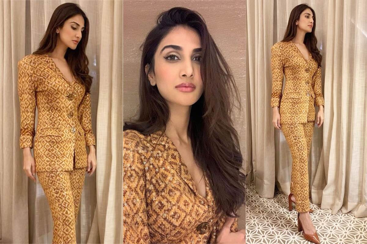 Vaani Kapoor in Nikita Mhaisalkar pantsuit