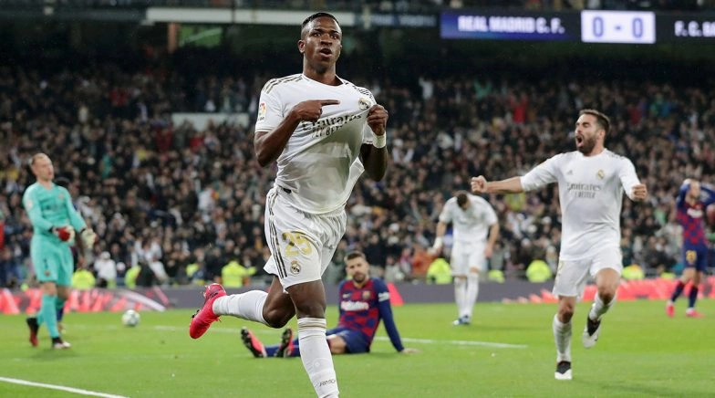 Vinicius Jr Breaks Lionel Messi’s Record After Netting in Real Madrid’s Win Over Barcelona